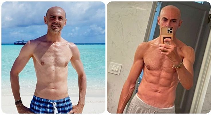 Enzo Miccio prima e dopo