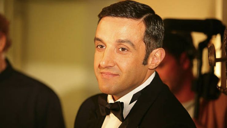 Flavio Insinna da giovane