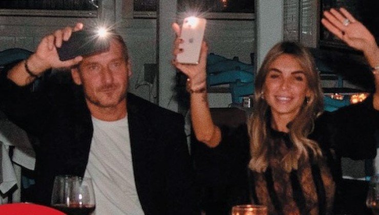 Francesco Totti e Noemi Bocchi