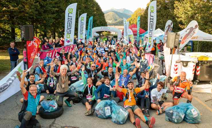 I 70 partecipanti del campionato mondiale di Plogging