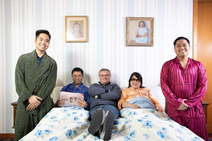 I figli adottivi di Sandra e Raimondo