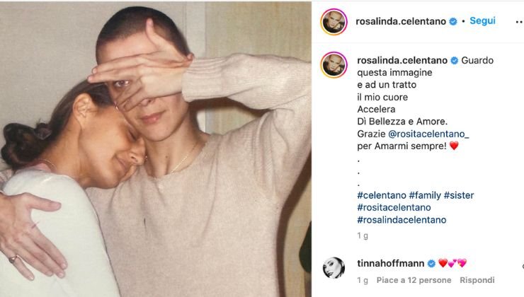 Il post dedicato da Rosalinda a Rosita