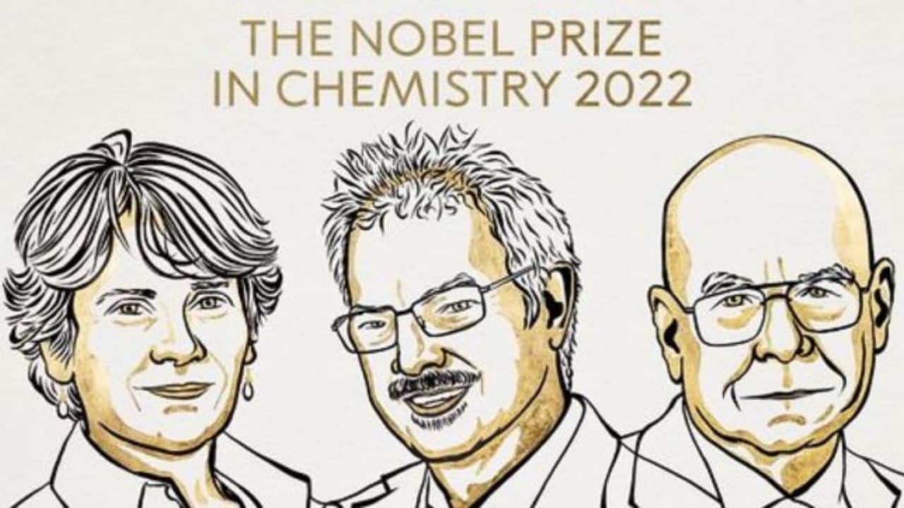 Immagine dei tre vincitori diffusa dal Premio Nobel