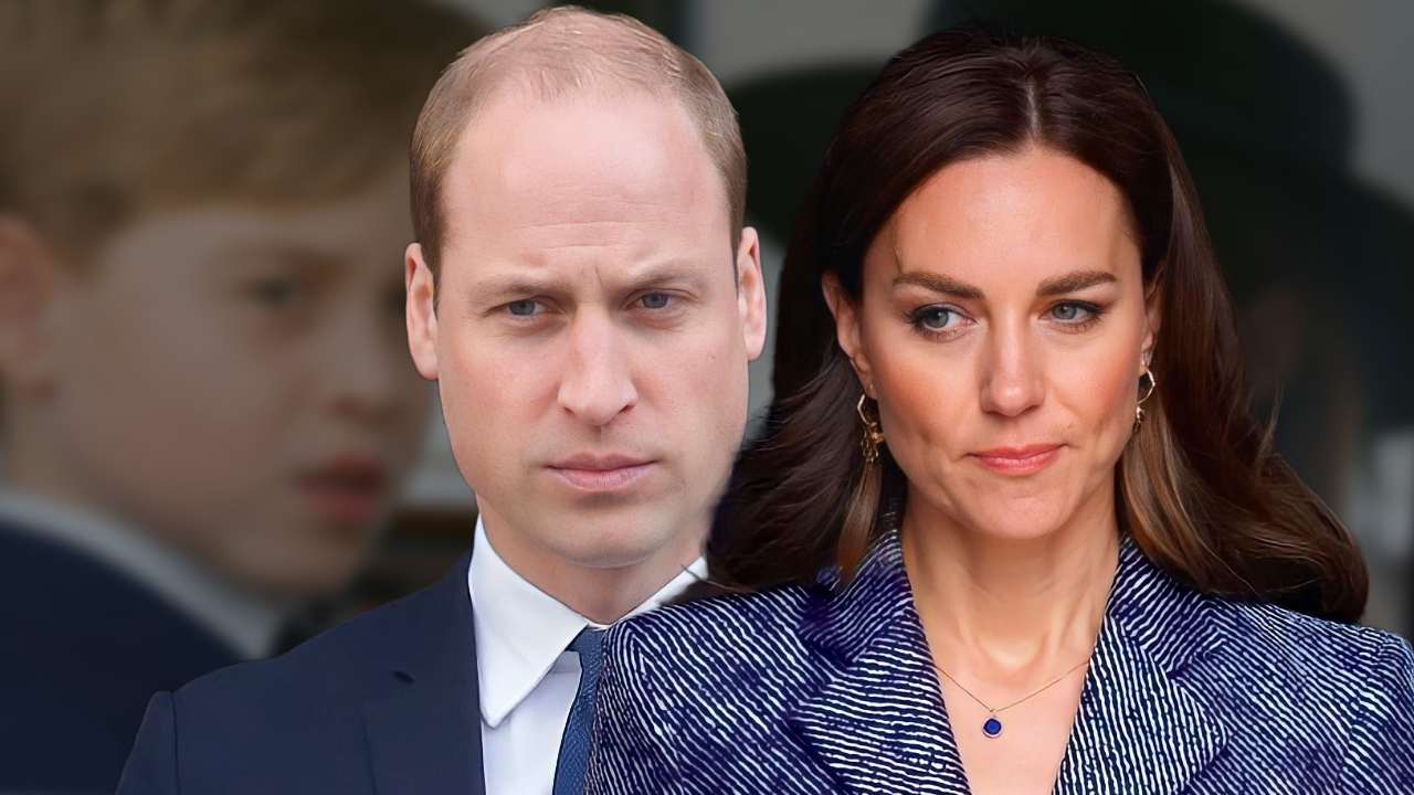 William, Kate e George