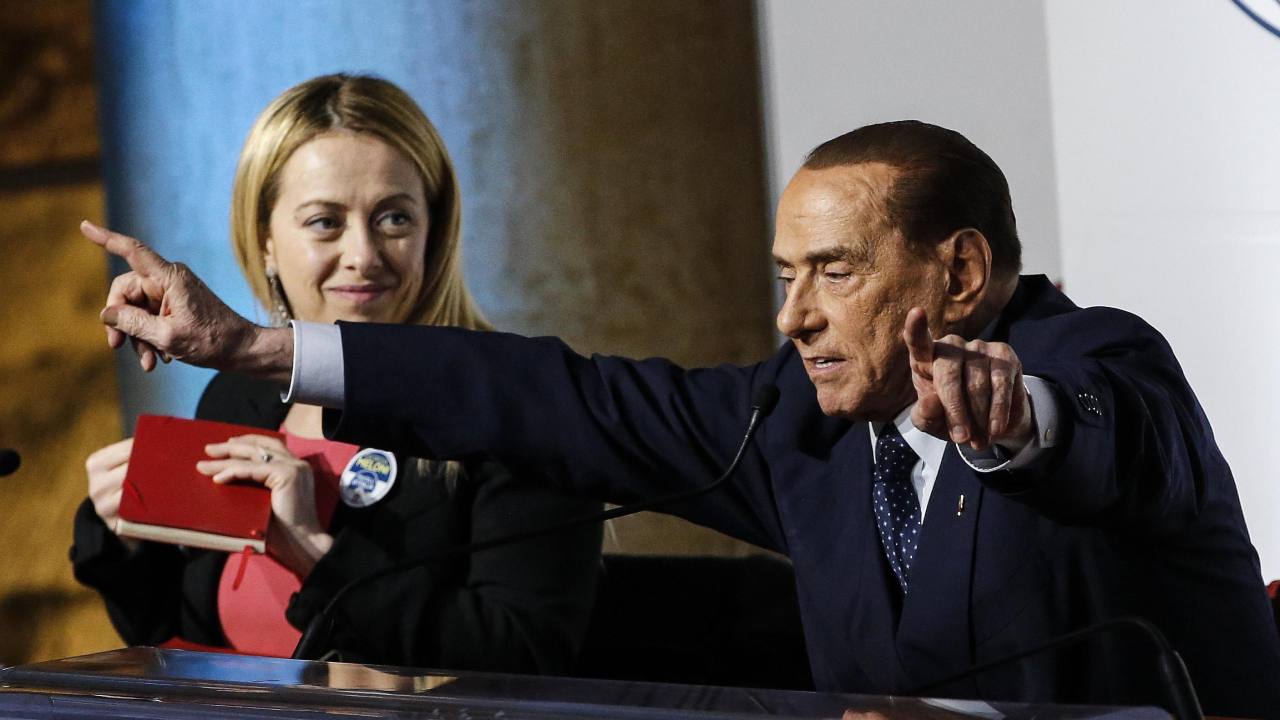 Meloni Berlusconi