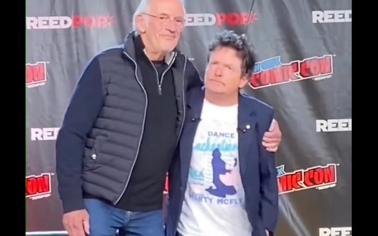 Michael J. Fox e Christopher Lloyd