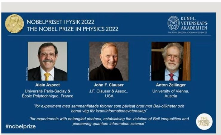 Nobel per la fisica 