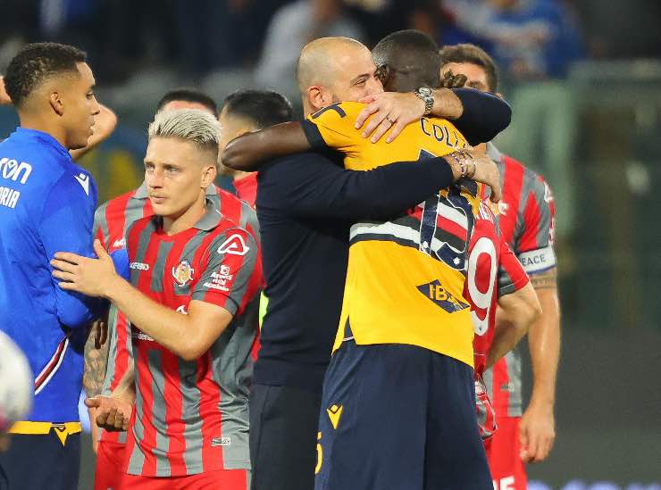 Omar Colley e Dejan Stankovic