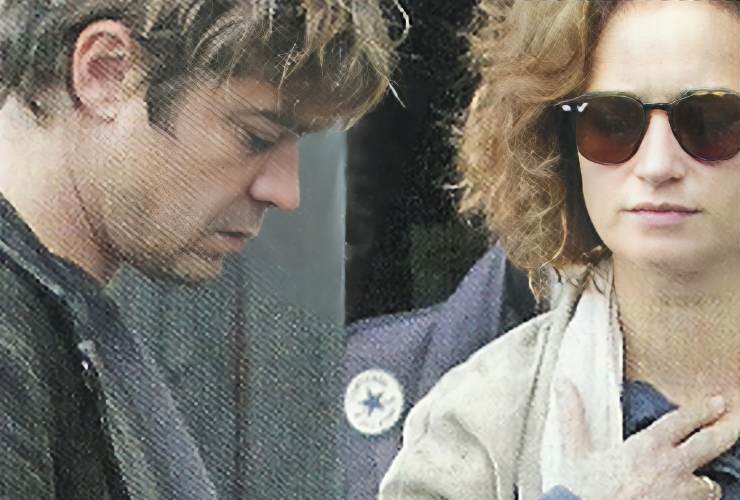 Riccardo Scamarcio e Angharad Wood