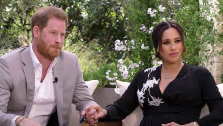 Schermata intervista con Oprah