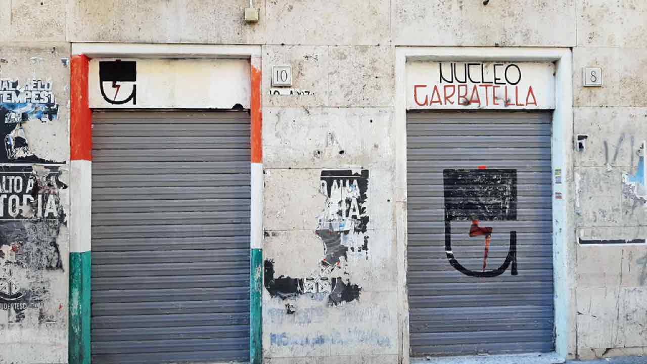 Roma Garbatella, sede Fratelli d'Italia