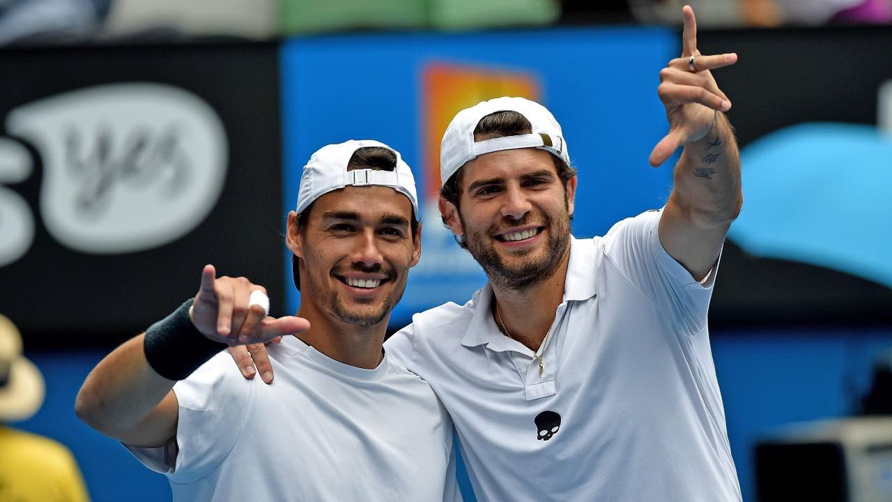 Simone Bolelli e Fabio Fognini