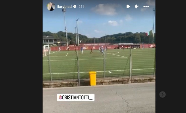 Storia Instagram Ilary Blasi