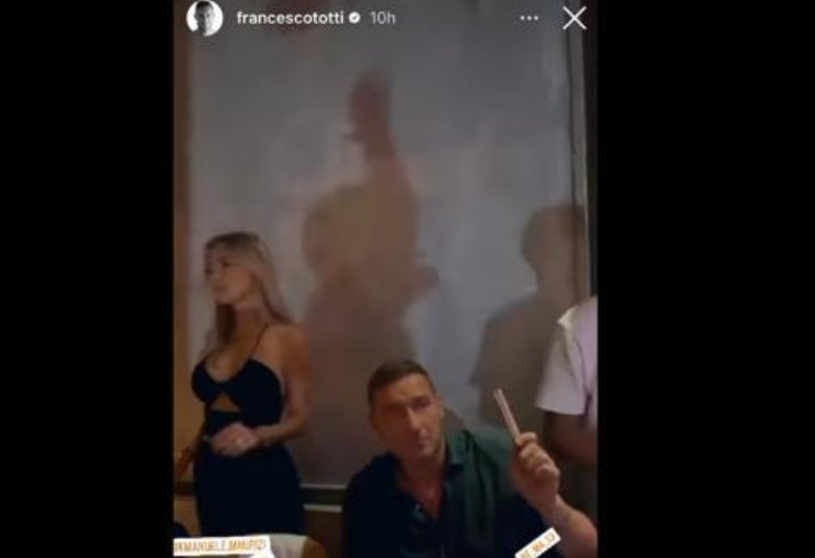 Storia Instagram di Francesco Totti