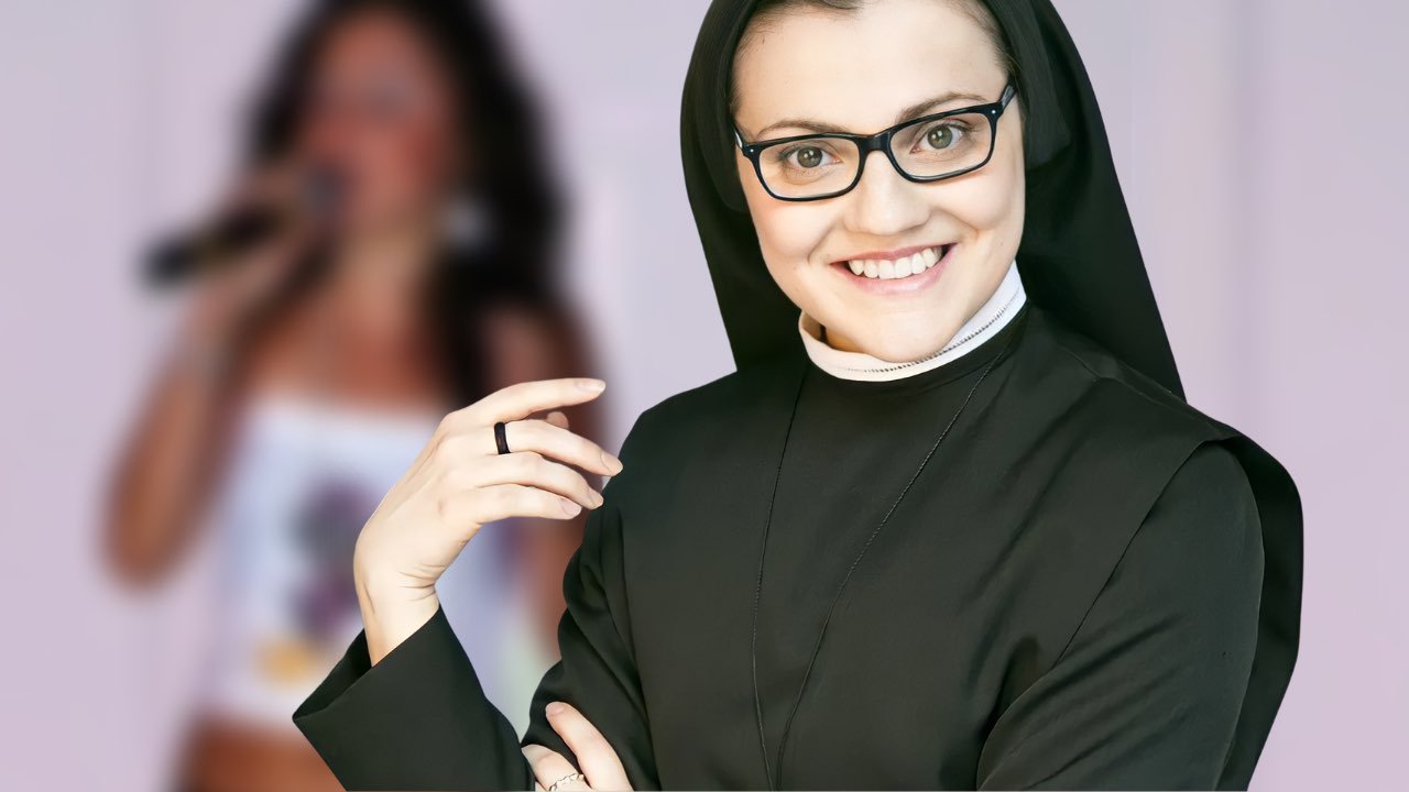 Suor Cristina senza velo