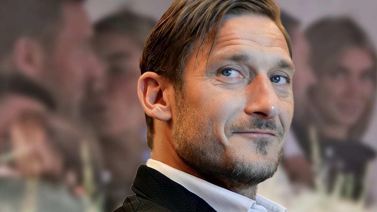 Totti e Noemi primo bacio