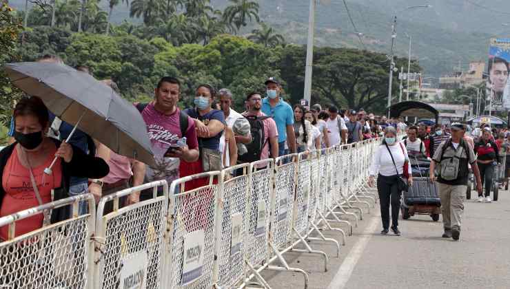 Flusso migratorio dal Venezuela 