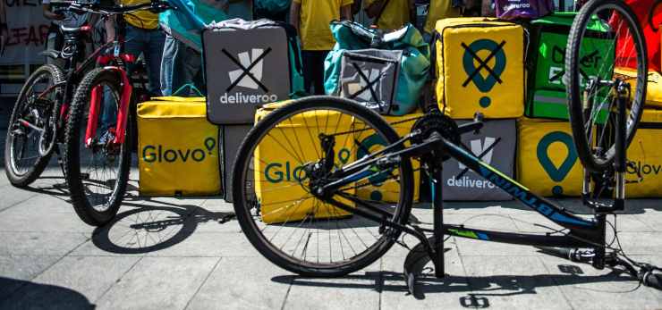 Zaini rider Glovo