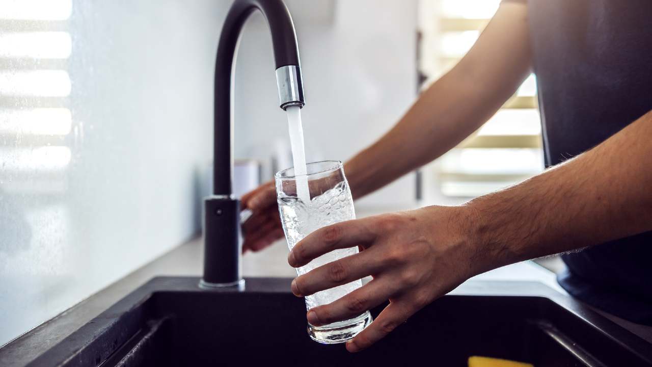 acqua potabile del rubinetto