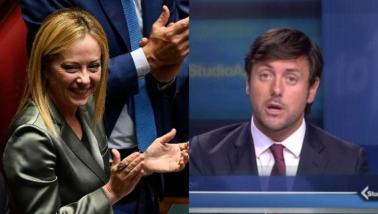 Andrea Giambruno compagno della Meloni 