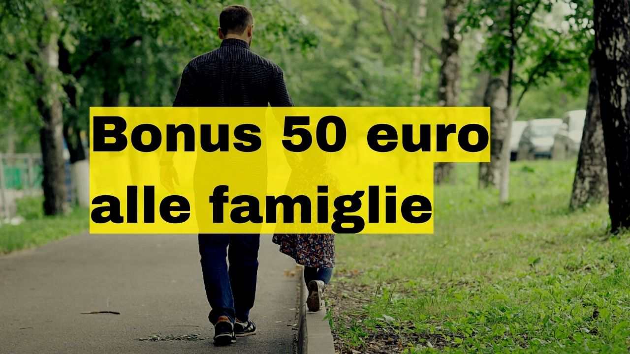 Bonus alle famiglie