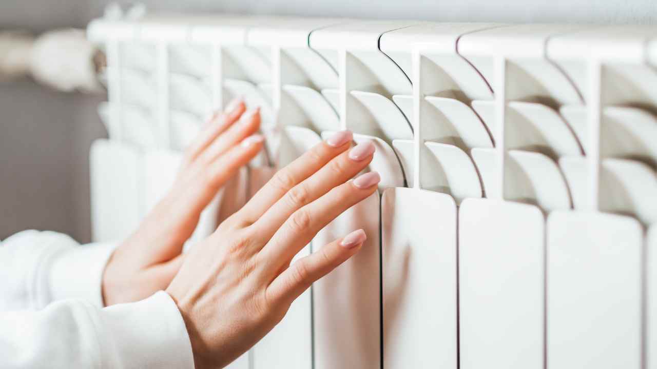 Caldaia regolazione per l'inverno