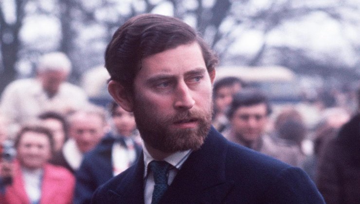 Re Carlo III: ecco com'era in passato con la barba