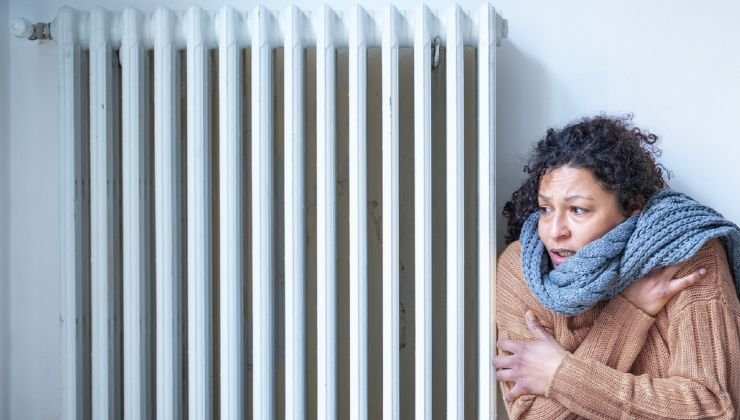 Casa senza riscaldamento