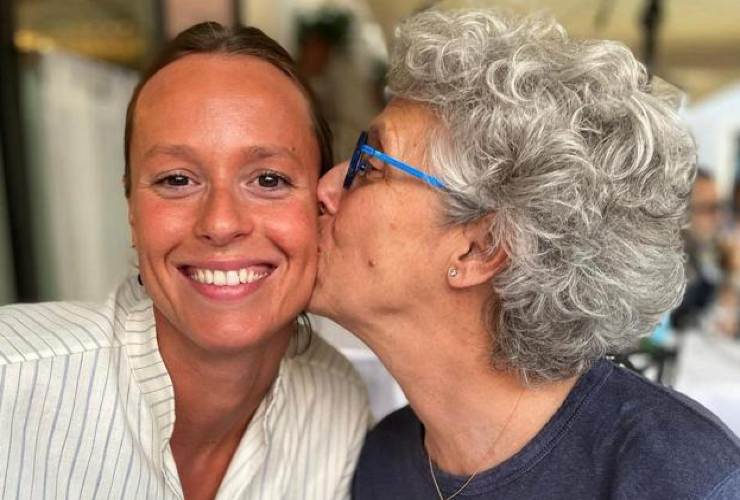 Federica con mamma Cinzia