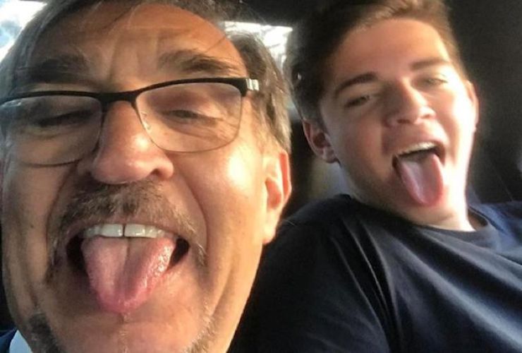 Ignazio La Russa e figlio
