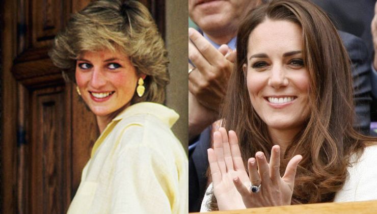 Lady Diana e Kate Middleton 