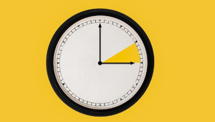 Lancette 60 minuti indietro