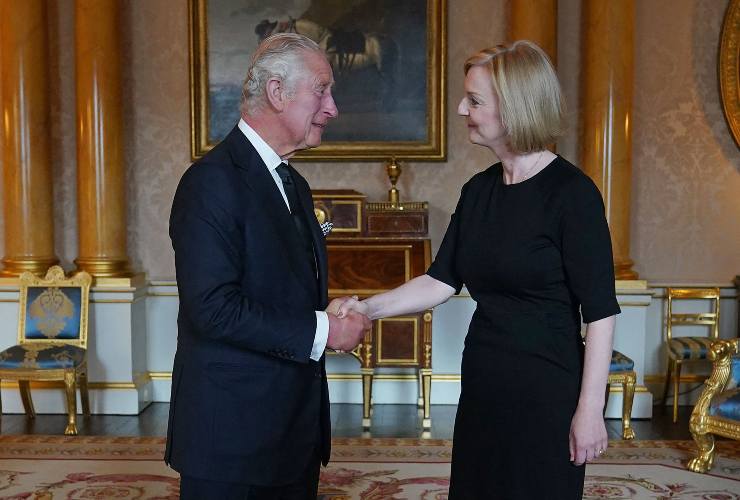Carlo e Liz Truss