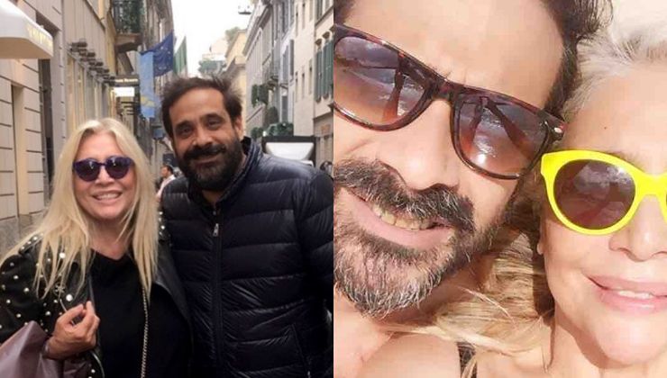 Mara Venier e Paolo Capponi 