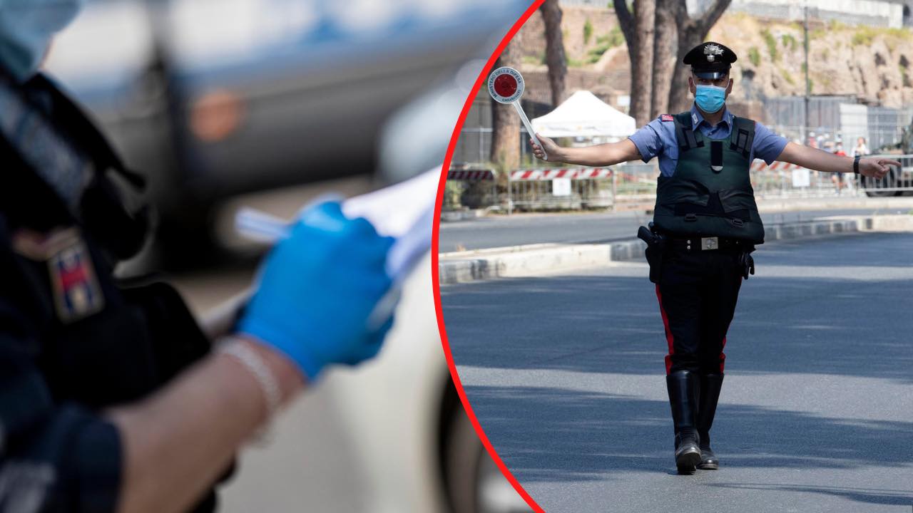 multa carabinieri