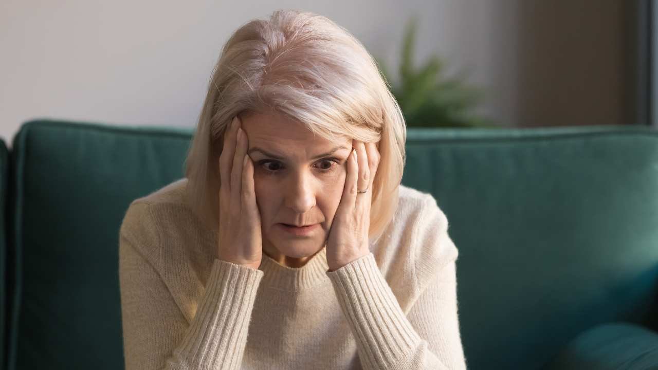 Pensionata scioccata