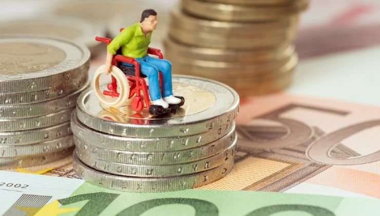 Pensione di invaldità aumenti