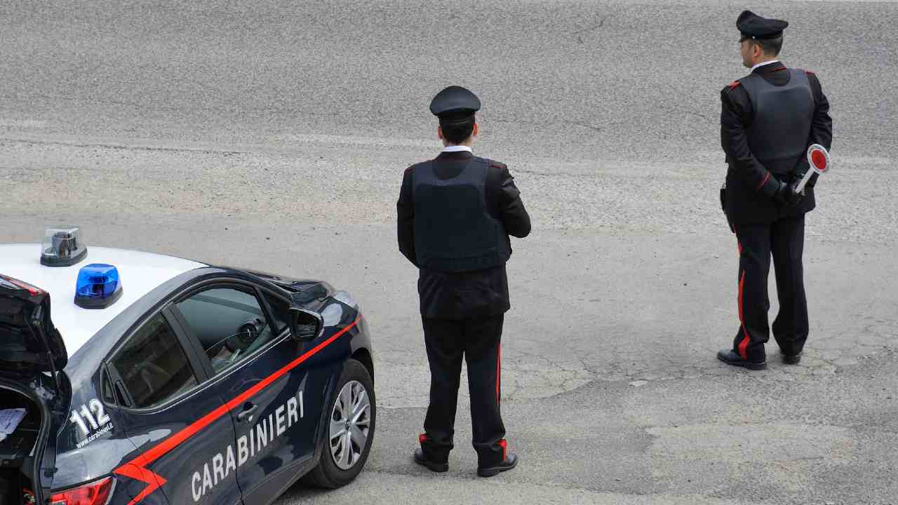 Posto di blocco Carabinieri