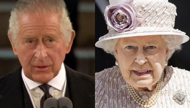 Re Carlo III e la Regina Elisabetta