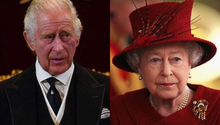 Re Carlo ed Elisabetta II