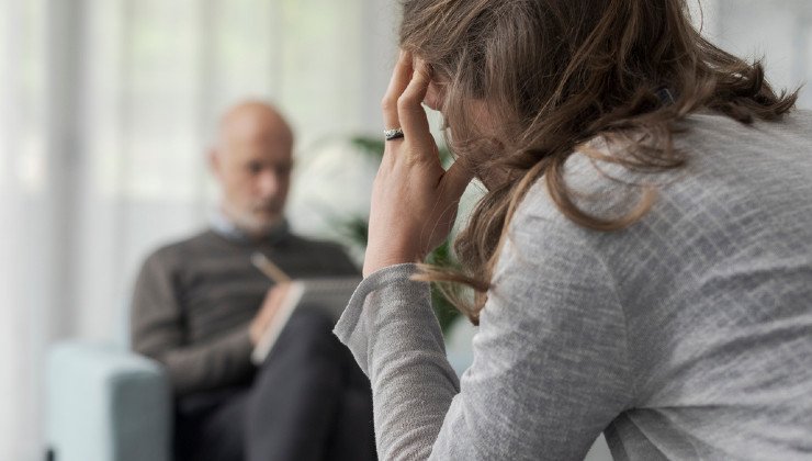 seduta dallo psicologo