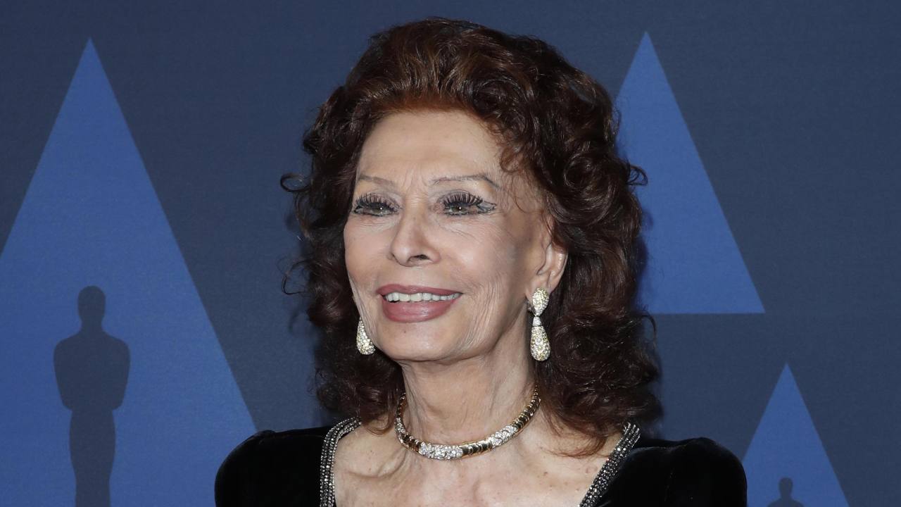 Sophia Loren premiazione