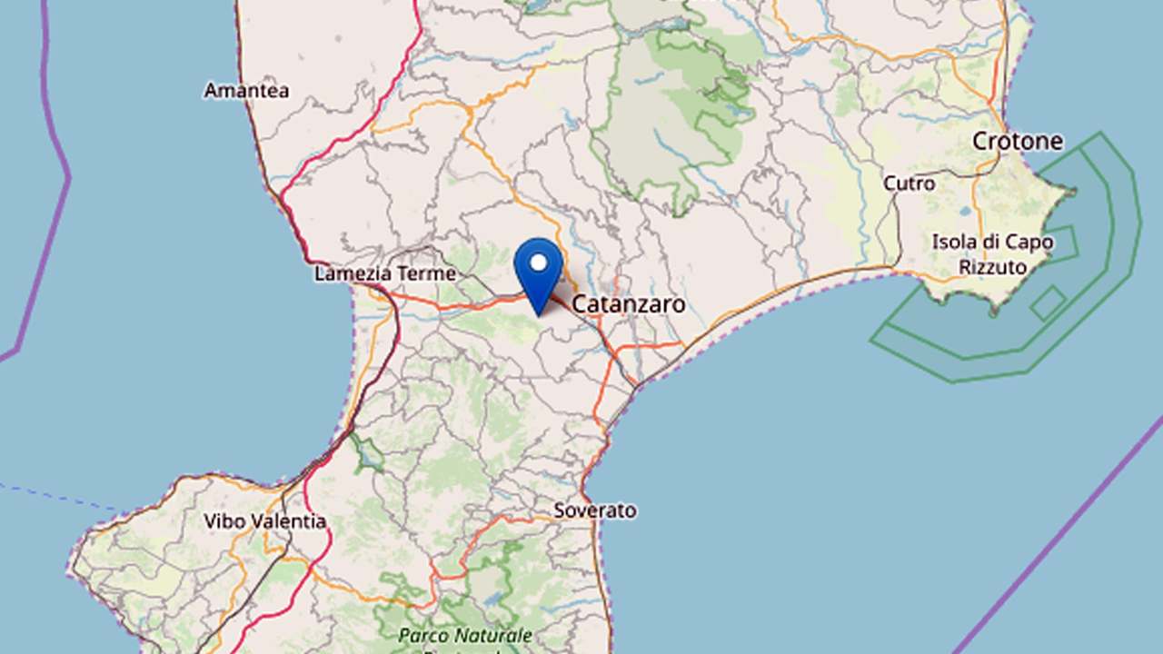 terremoto a catanzaro