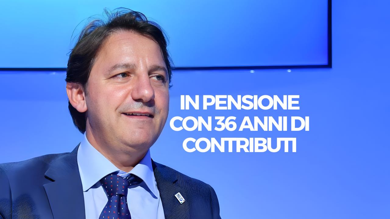 36 anni di contributi