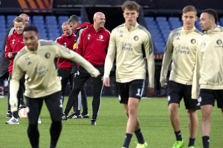 Allenamento del Feyenoord