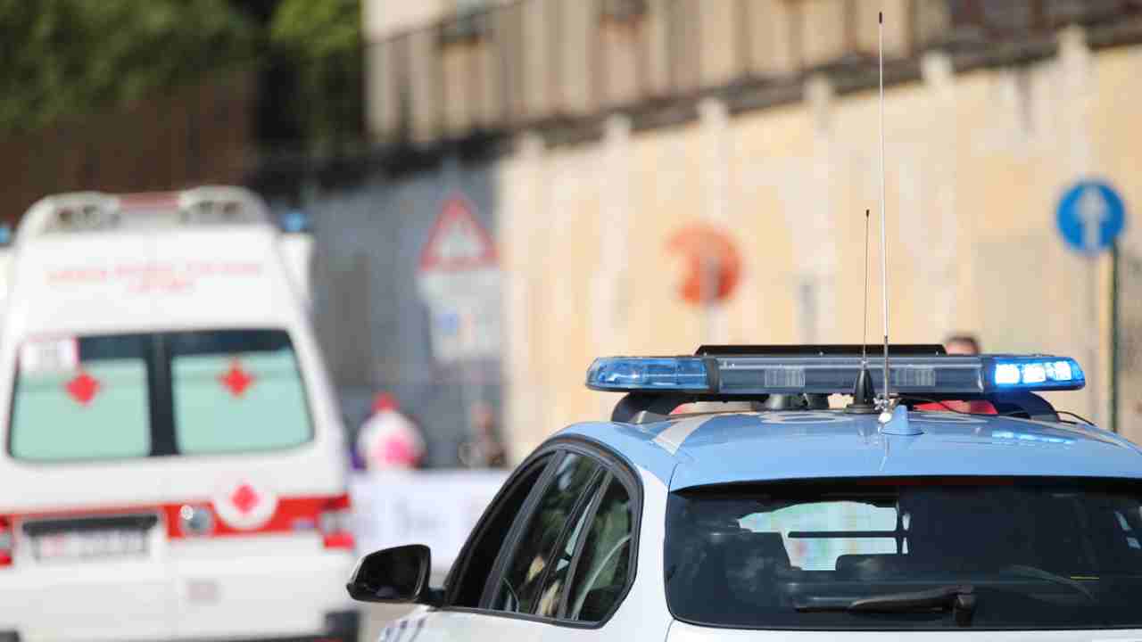 Ambulanza e Polizia Stradale