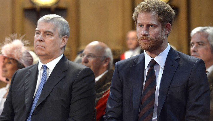 Andrea e Harry Windsor