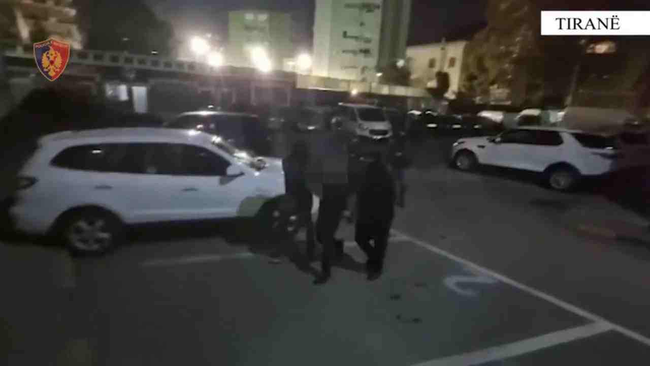 Arresto di Ilir Paja a Tirana