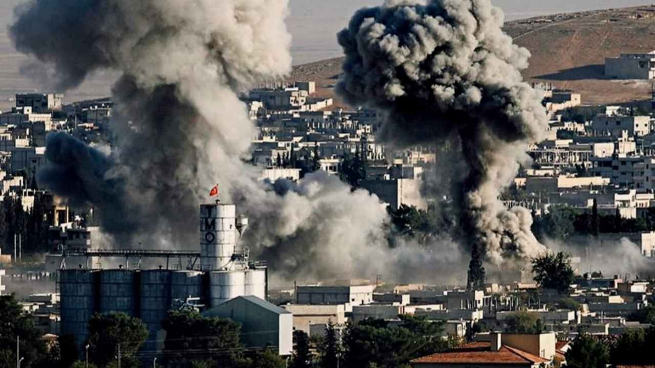 Raid turco a Kobane 