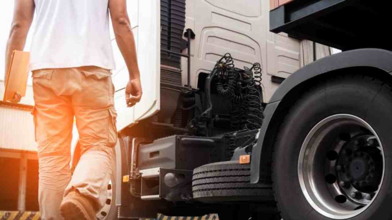 Autista e camion
